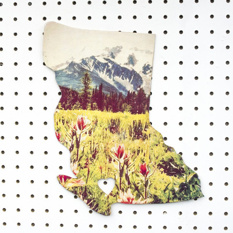 BC Landscape <br> Photo on Birch Wood Panel <br> Pre-Order Limited Stock <br>SHIPS FREE