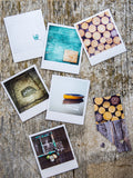 SALE<br>Metallic Polaroid Magnet <br>Calm Bay <br> Newfoundland Canada