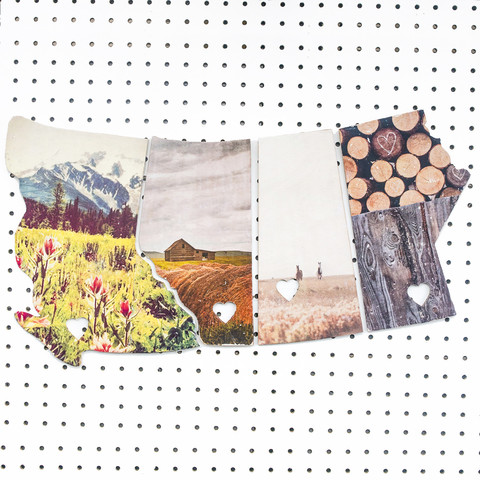 4 Province Collection <br> Photos on Birch Wood Panels<br> Special Pricing SHIPS FREE<br> Pre-Order Limited Stock<br> Set No. 1