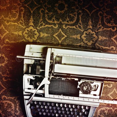 Discontinued Sizes 5" + 10"<br>Vintage Canadian Typewriter<br> Archival Fine Art Chromogenic Print